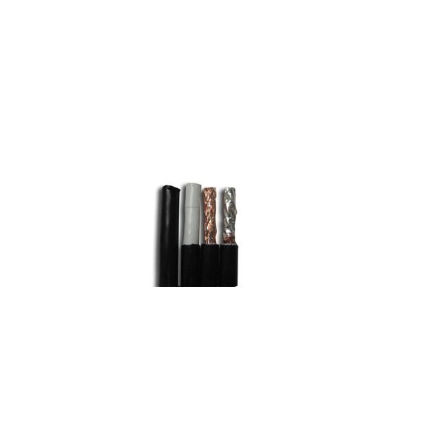 Acconet Cat6 Cable, 305M Roll, Cca, Black, Uv Protected Sf Tp, Foil, Braiding (Outdoor Use)