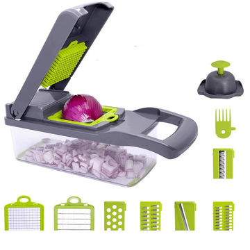 14pcs Vegetable Chopper Slicer Dicer