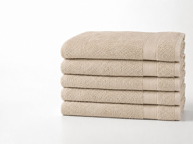 Plush 450GSM 70x130cms Bath Towels - 05 Pc Pack - Birch