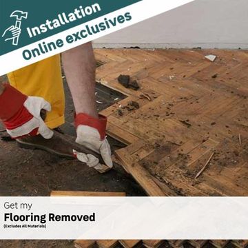 Floor Removal - Removal of Parquet Flooring