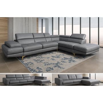 IG Furn- LuxeEase Daybed Sofa Grey