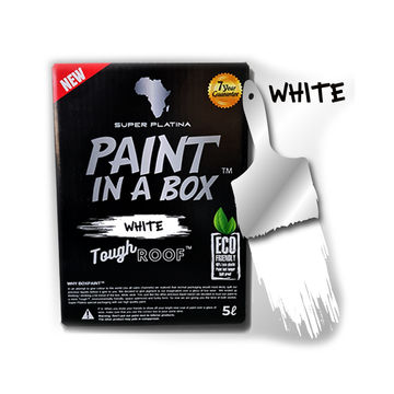 Super Platina - Paint in a Box Tough Roof and Paving Paint 5L - White