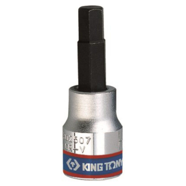 King Tony - Socket - Hex - 3/8 Inch Drive - 4mm x 50mm - 3 Pack