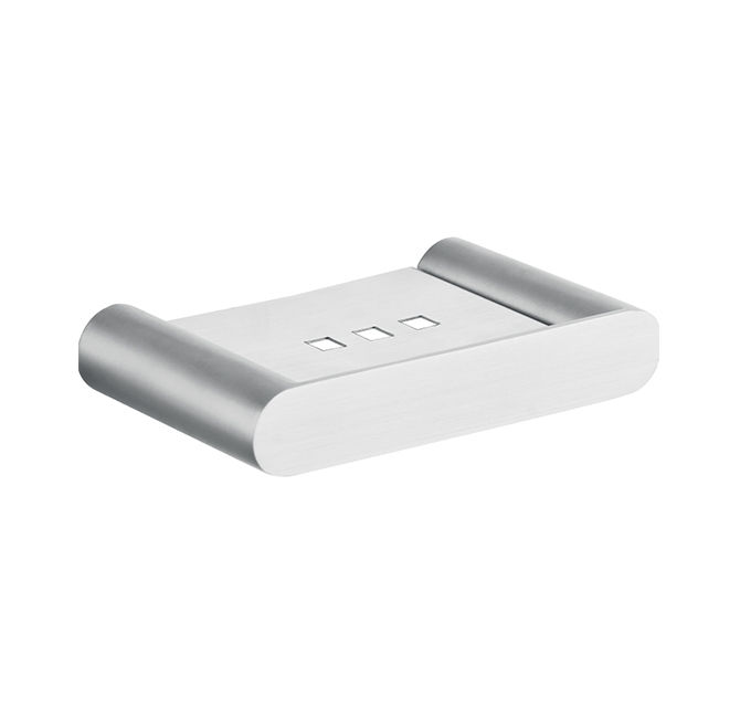Devario Premio Soap Dish Round -Chrome