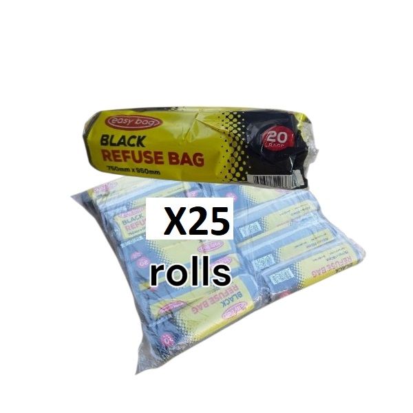 Easy Bag Refuse roll 20pc x 25 pack