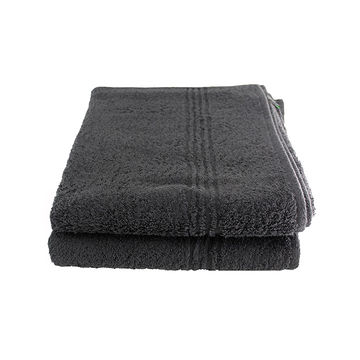 Glodina Black Label Luxury Marathon Snag Proof 550gsm -Bath Towel -Pack of 2 -Charcoal