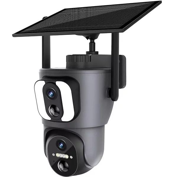 SE-SD200-4G Dual Lens 2mp Solar Powered Camera With Full Colour Night Vision And 2-Way Audio Ubox App