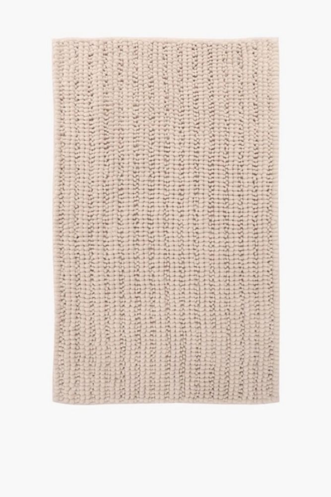MICRO CHENILLE BOBBLE BATH MAT LARGE 5080cm Soft, Absorbent & Stylish