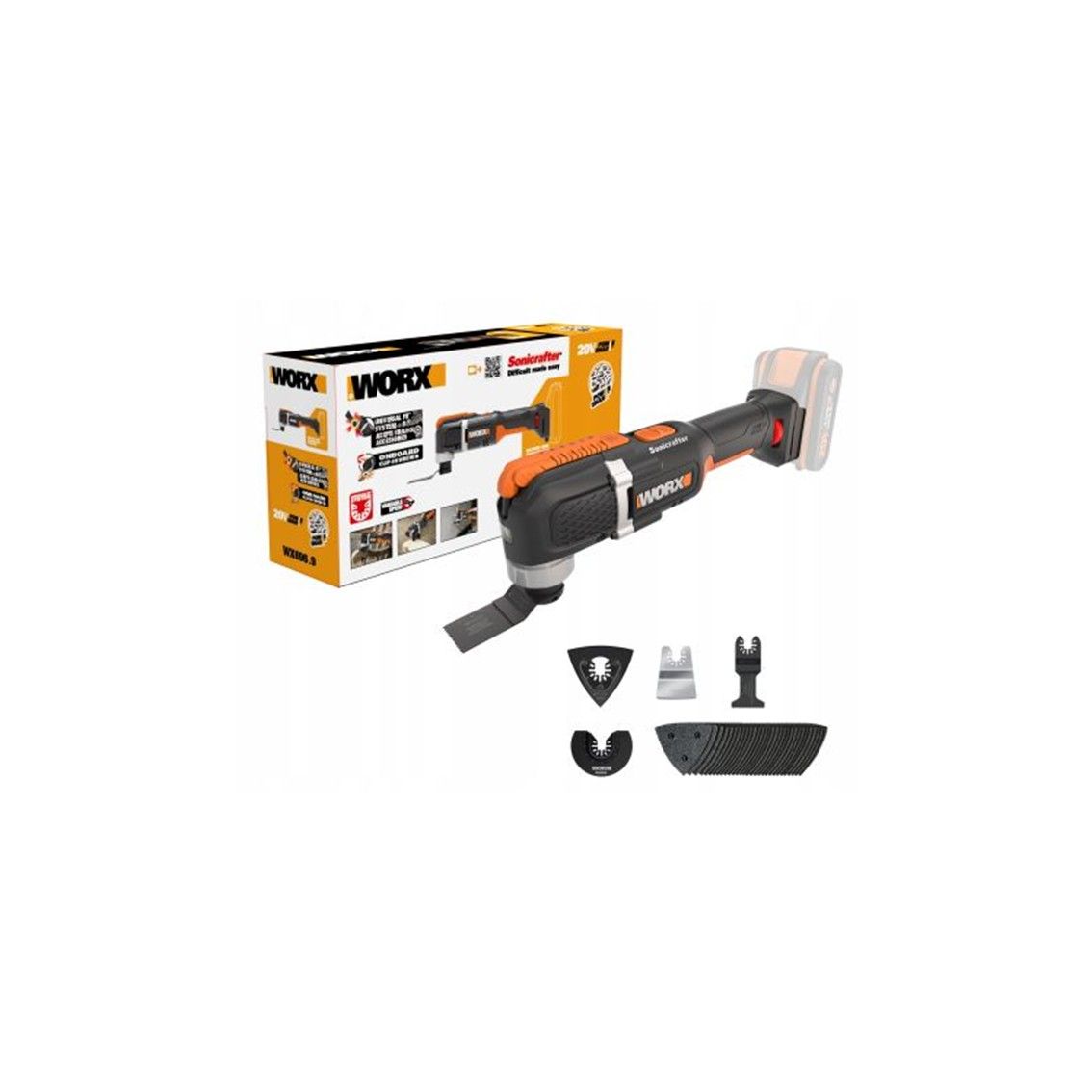 WORX Nitro Oscillating Multi-Tool BL 20V TOOL ONLY