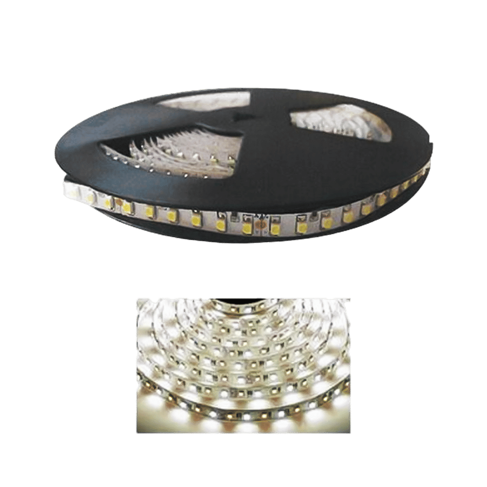 12VDC 60/M LED Warm White Flex White Strip Non W/Proof /5M