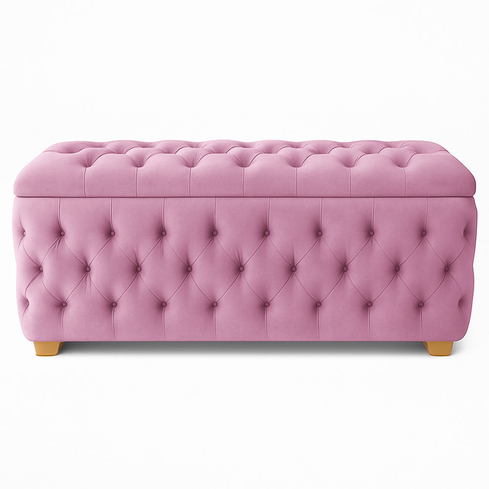 Ava Storage Box -Double Medium - Pink