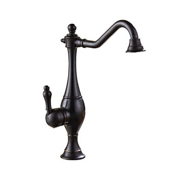 BTB006- Blackened Brass large spout swivel Kitchen | Bathroom mixer