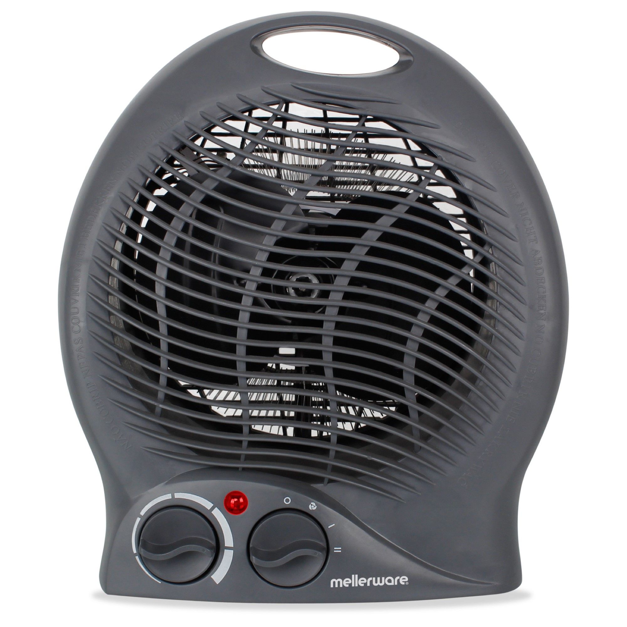 Floor Fan Heater MELLERWARE Plastic Graphite