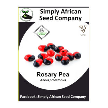 Rosary Pea (Abrus Precatorius) 6's
