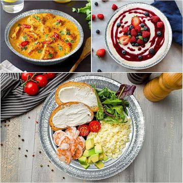 21 Piece Disposable Aluminum Foil Pans
