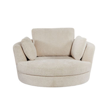 Atlas Barrel Lounger Accent Chair/ Cuddle sofa