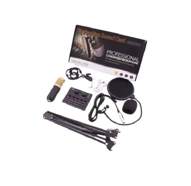 Sound card and microphone