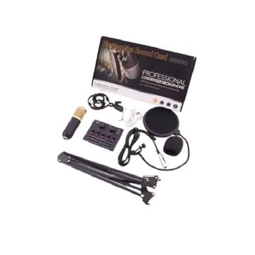 Sound card and microphone
