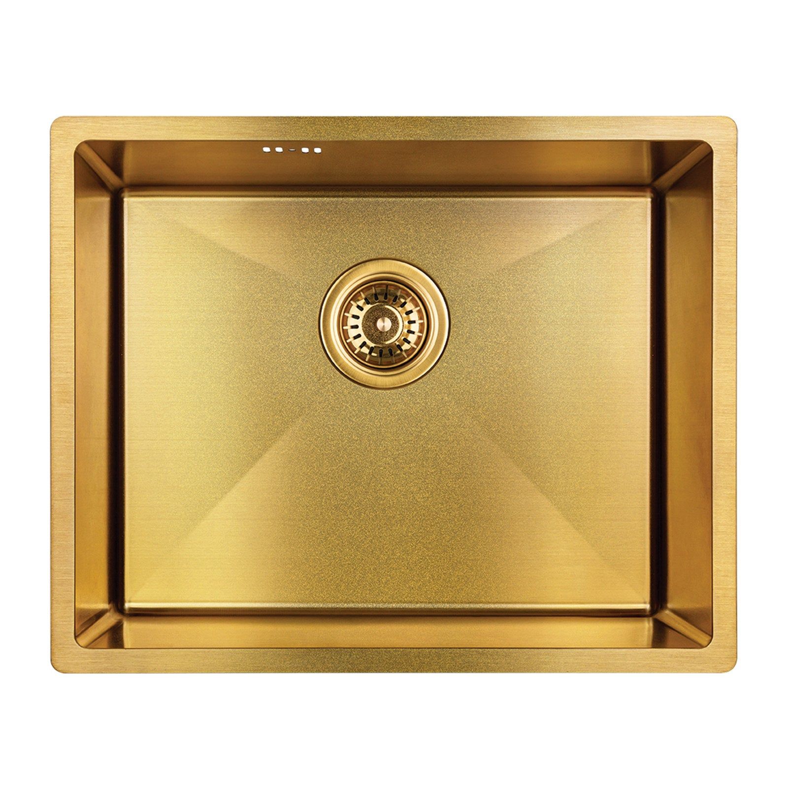 STERNHAGEN Mara Single-Bowl Stainless Steel Kitchen Sink 540x440 mm - Gold