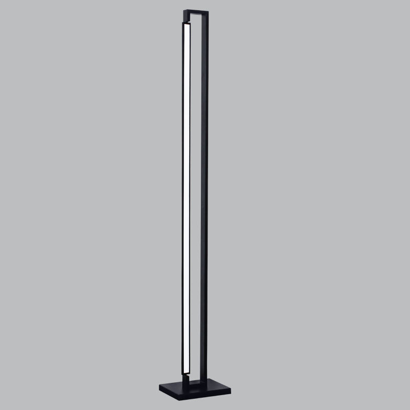 Metal and Acrylic LED Standing Lamp with Moveable LED Arm