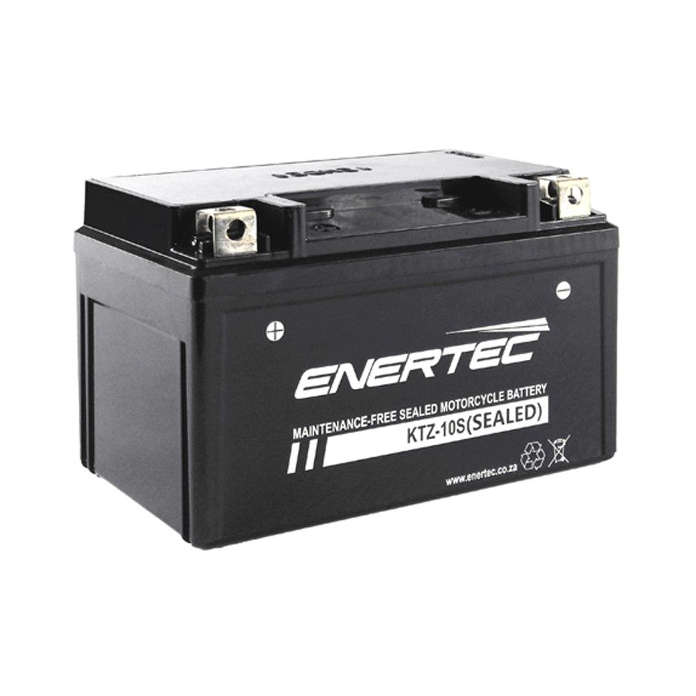 Enertec KTZ 10S 12V 8.6Ah AGM Motorcycle Battery