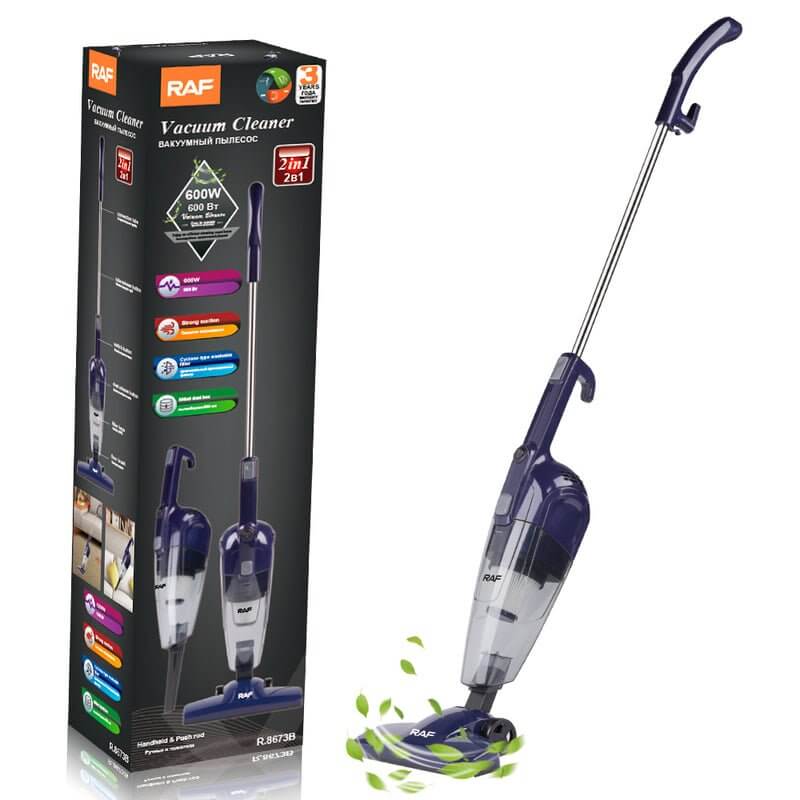 2 in 1 Handheld Vacuum Cleaner - Blue