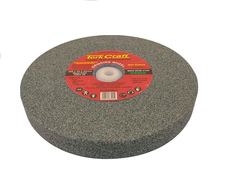 Tork Craft - Grinding Wheel 200x25x32mm Bore Coarse 36Gr