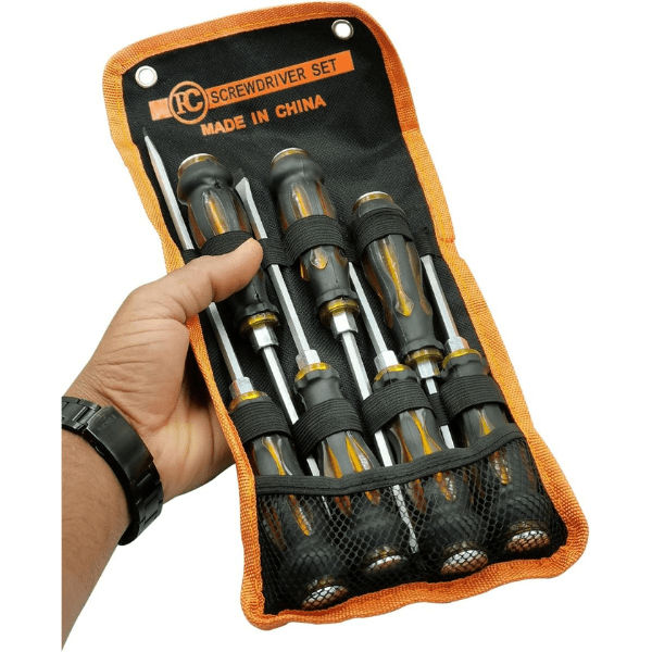 7 Piece Durable Multi-Size Screwdriver Set