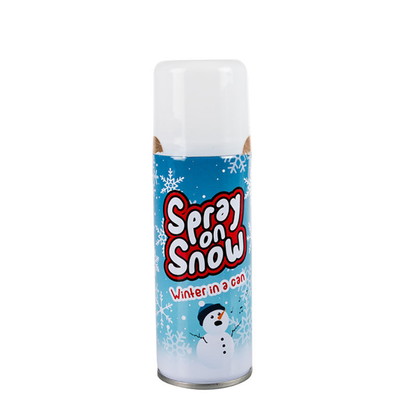 Spray On Snow - Winter in a Can - Non-Toxic - White - 10 Pack