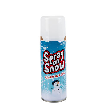 Spray On Snow - Winter in a Can - Non-Toxic - White - 10 Pack