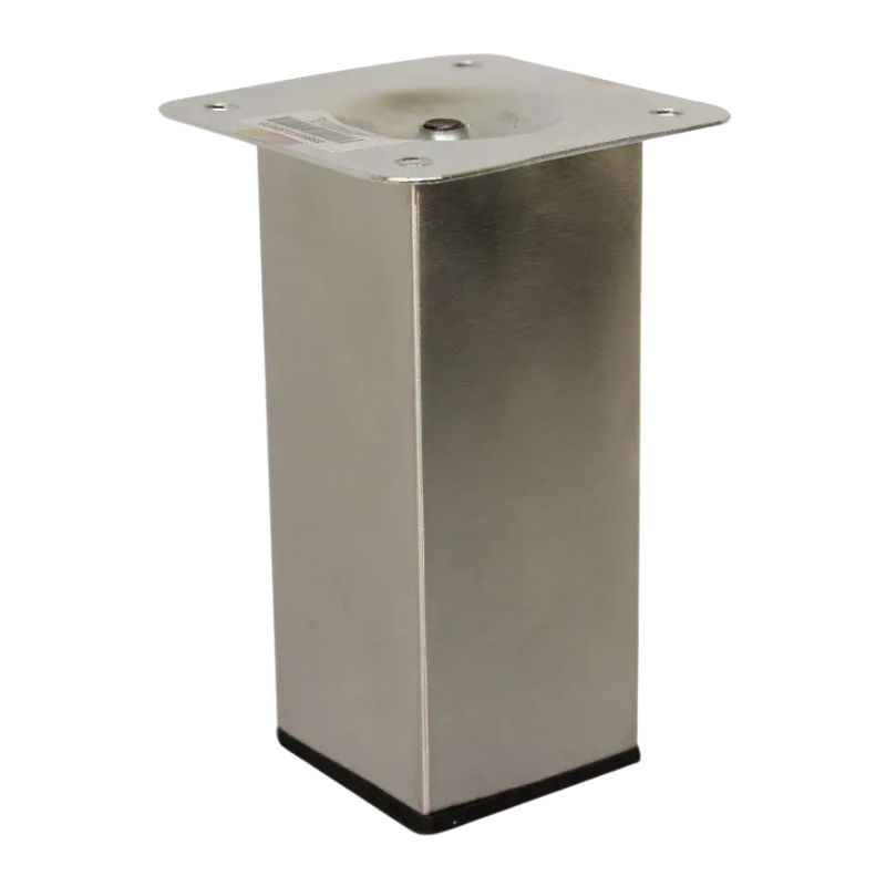 Square Leg, H125mm x 50mm, Stainless Steel