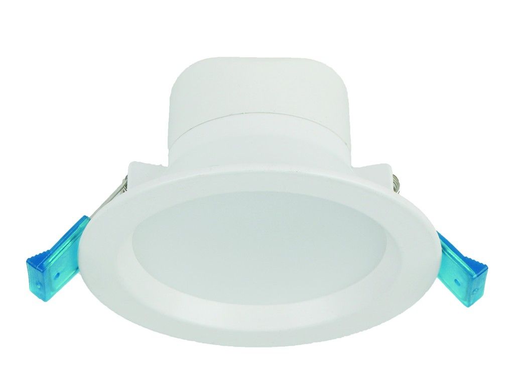 100-230VAC, 5W, LED Downlight, Cool White, Alu/Glass, Ø110x55
