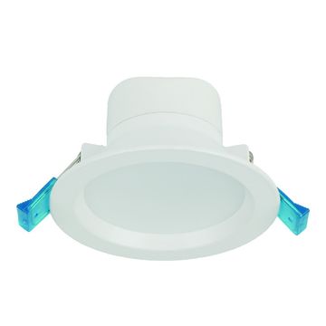 100-230VAC, 5W, LED Downlight, Cool White, Alu/Glass, Ø110x55