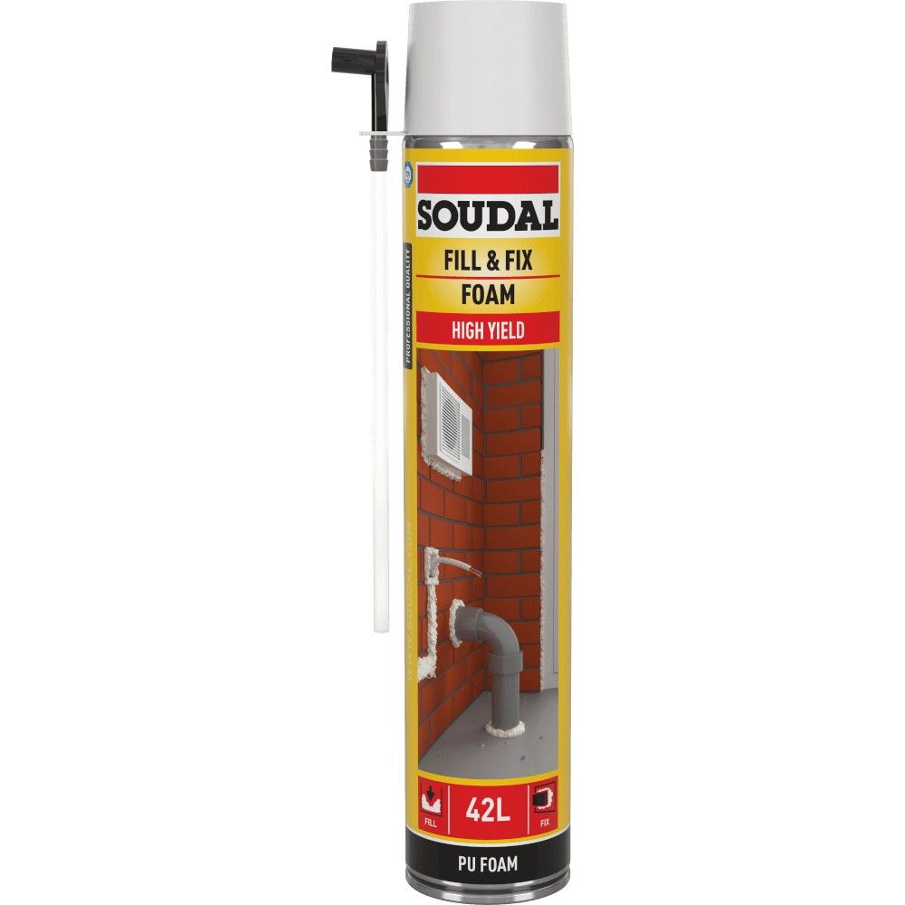 Soudal Fill & Fix Foam 750ml