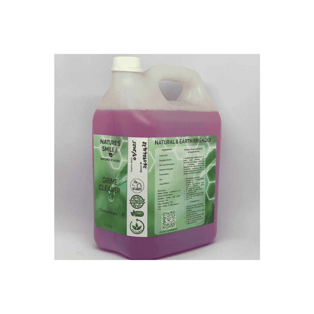 Nature's Smile Grime Cleaner 5 Liter Concentrate