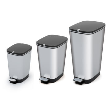 Chic Pedal Bin M Steel