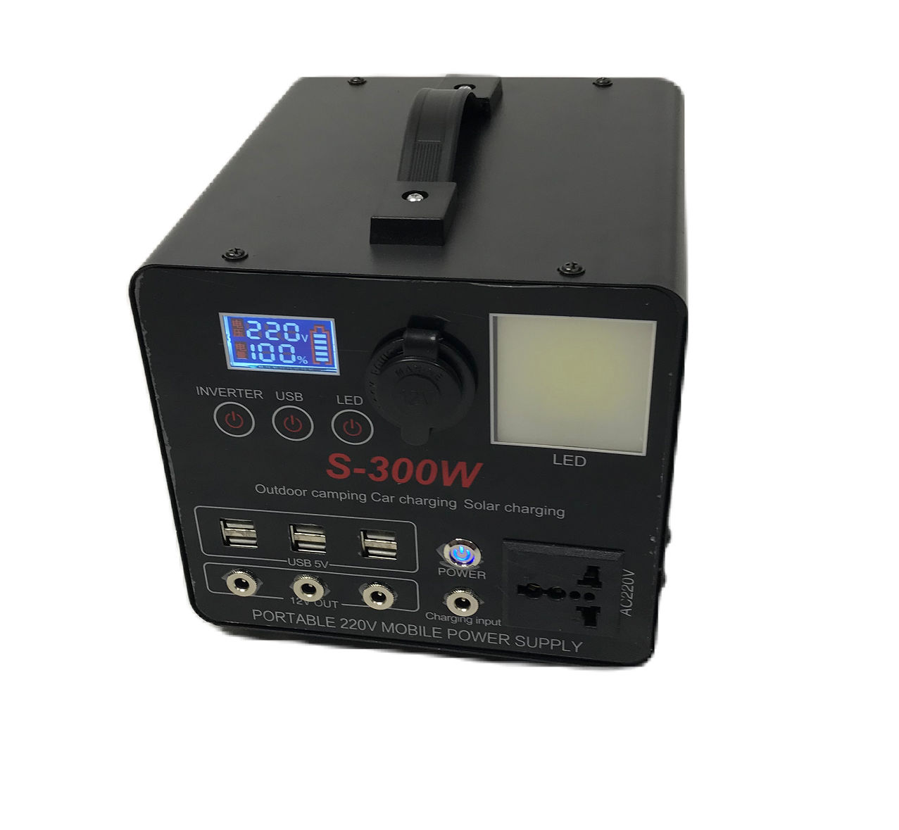 Greenmann 300W 296Wh, Lithium Portable Power Station