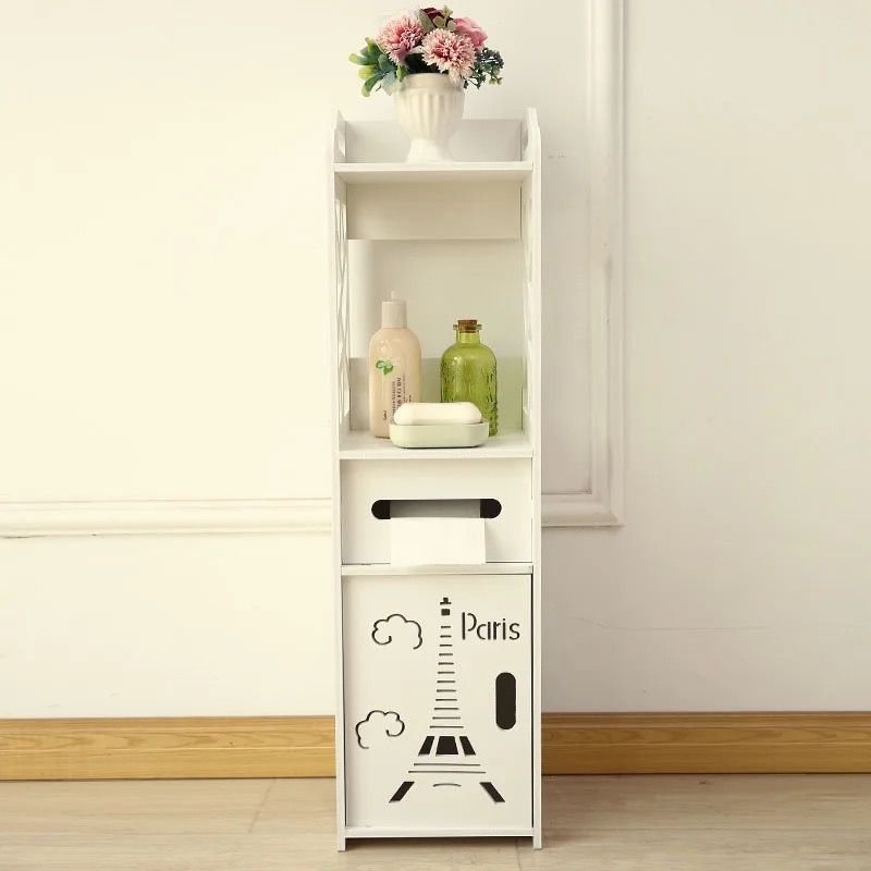 MHome Paris Themed Bathroom Organiser Rack