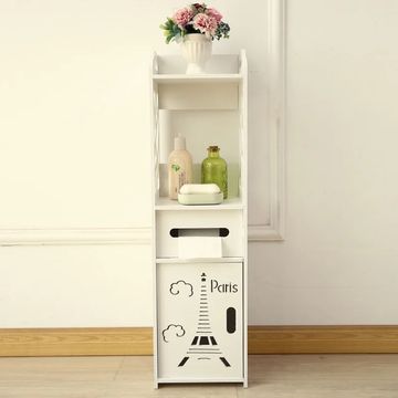 MHome Paris Themed Bathroom Organiser Rack