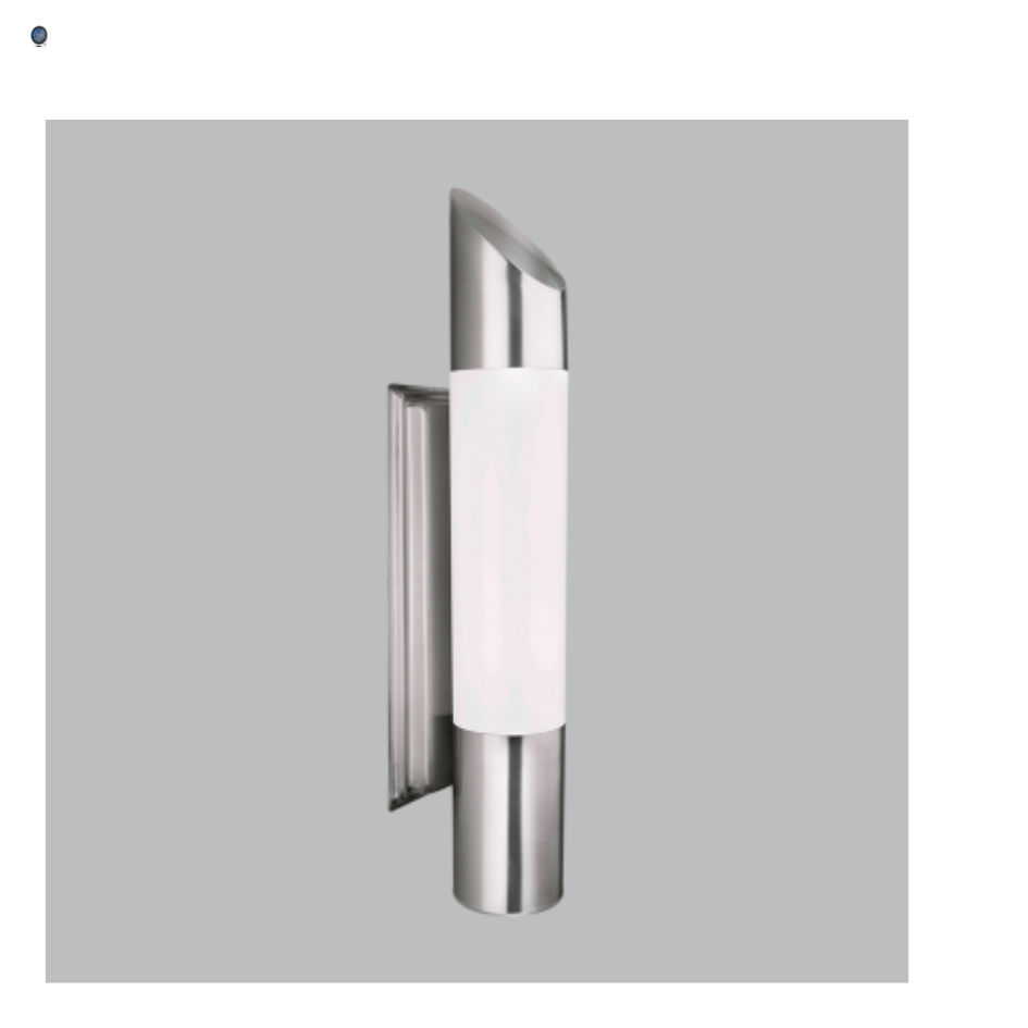 Stainless Steel with White Perspex Cove