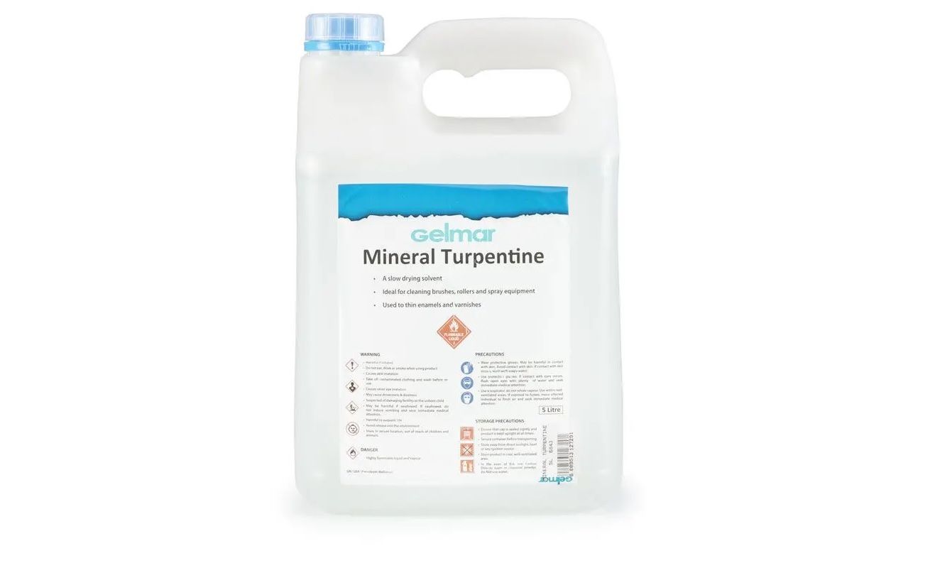 Gelmar Mineral Turpentine, 5L BY WOODLY