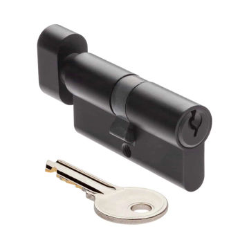 KNOB CYLINDER BLACK 65mm