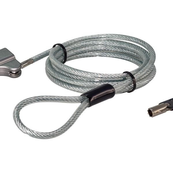 Push-In Key Type Wedge Notebook Lock