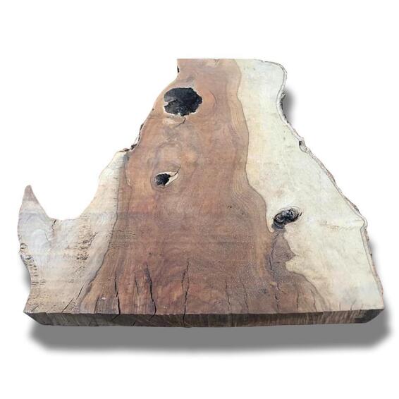 LIVE EDGE TAMBOTI SLAB 30-50CM-W10-20CM