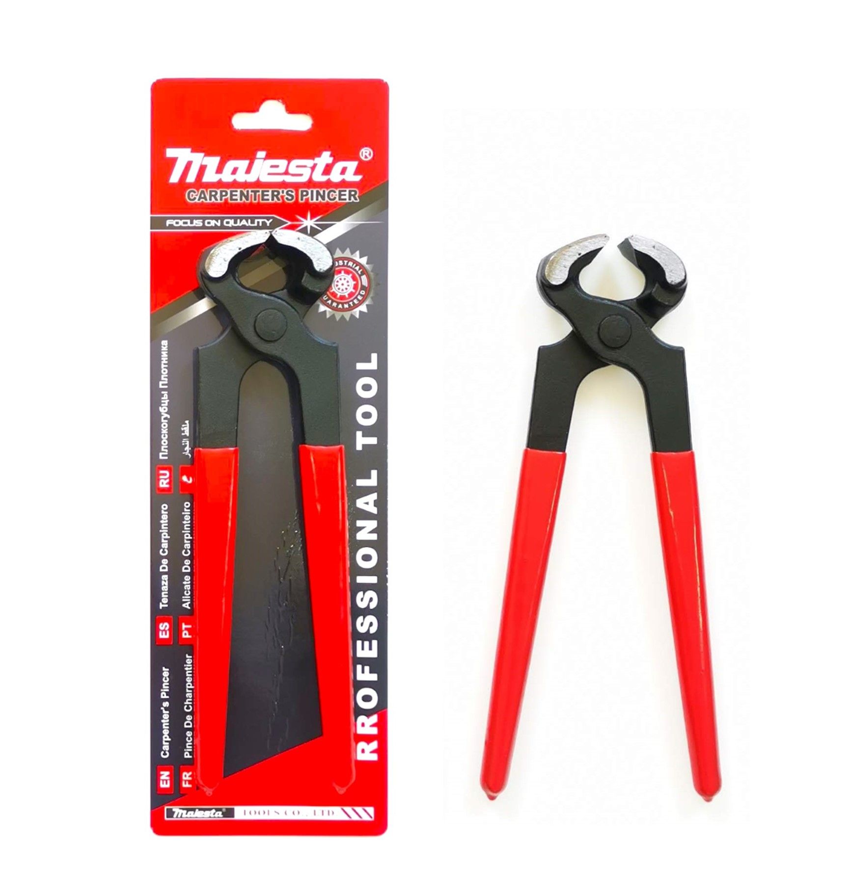 Majesta Carpenters Pincer 200mm