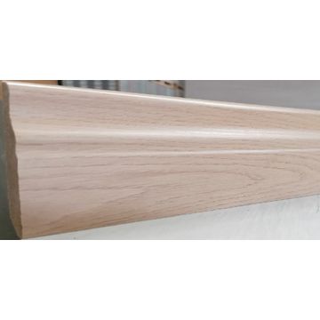 Skirting Parmesan Oak MDF Gloss Finnish 80mm x 14mm x 2400mm