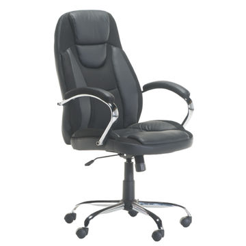 LUXURY EXECUTIVE HIBACK OFFICE CHAIR CM710 - BLACK