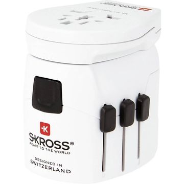 SKROSS- PRO Light 3xUSB - World Travel Adapter