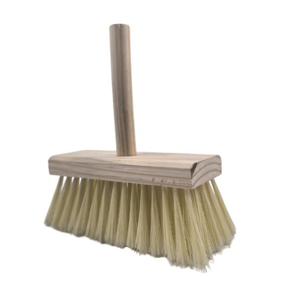 Brush Whitewash Wooden Handle - 3 Pack