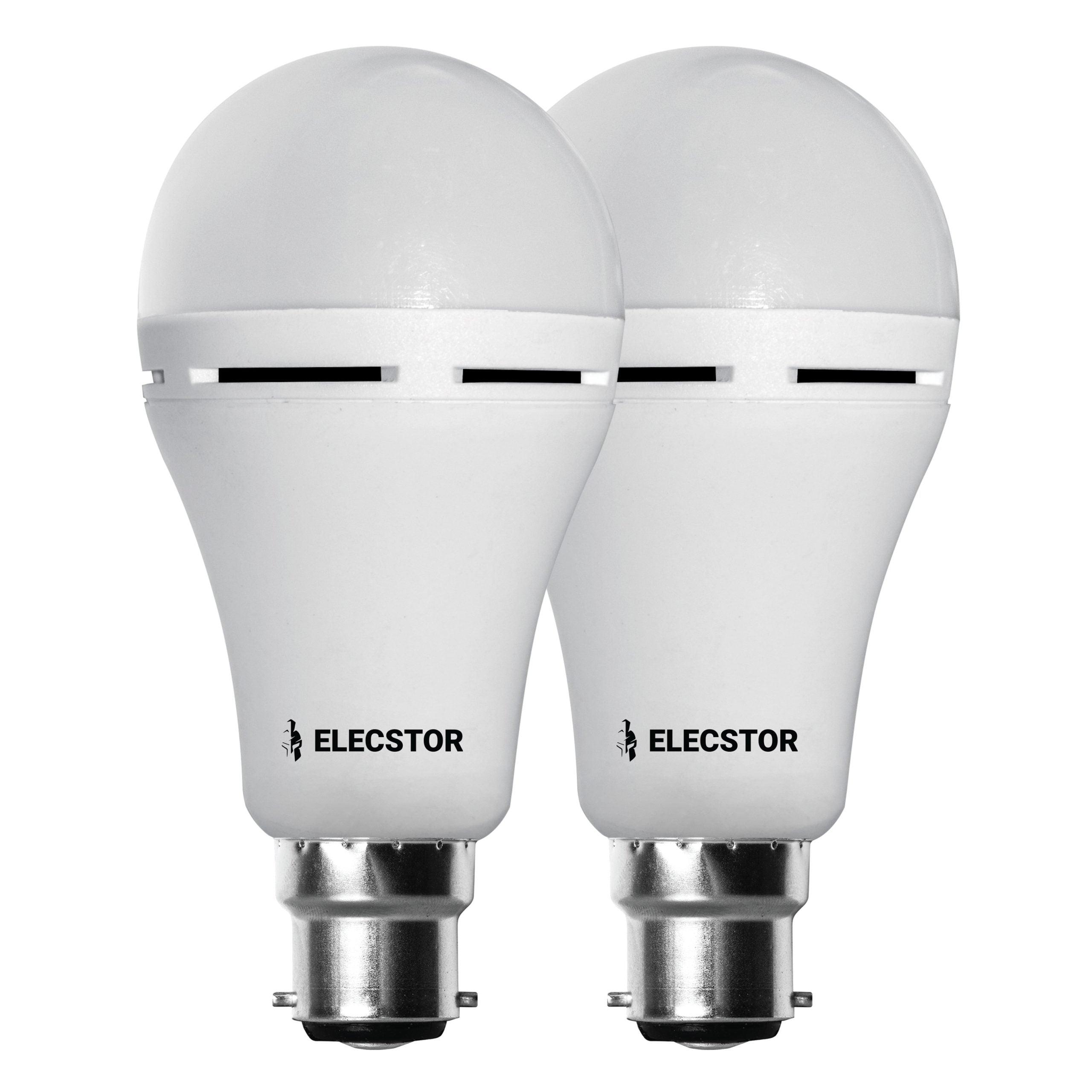 Elecstor B22 7 W Rechargeable Warm White